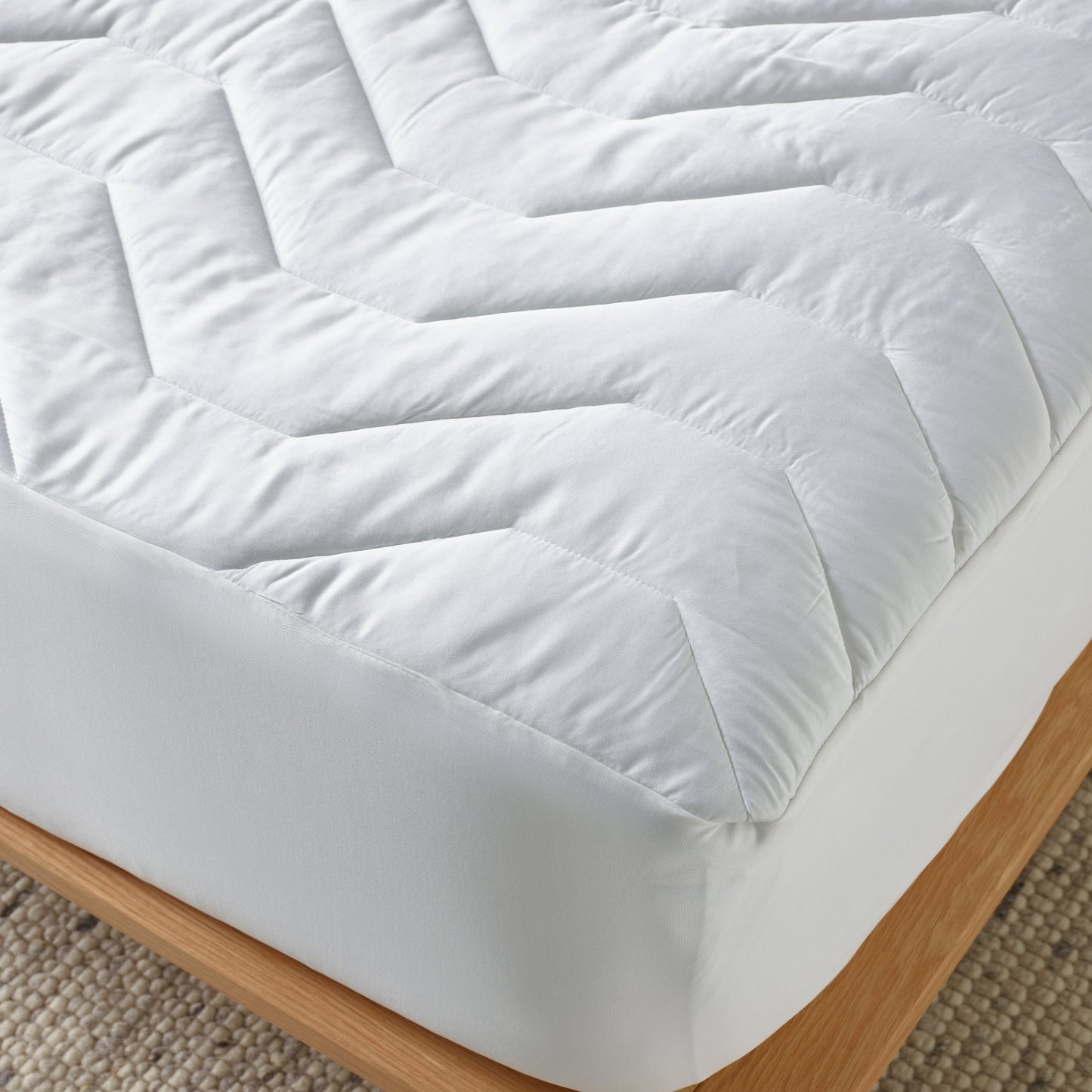 Waterproof Bamboo Quilted Mattress Protector