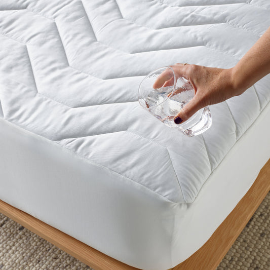 Waterproof Bamboo Quilted Mattress Protector