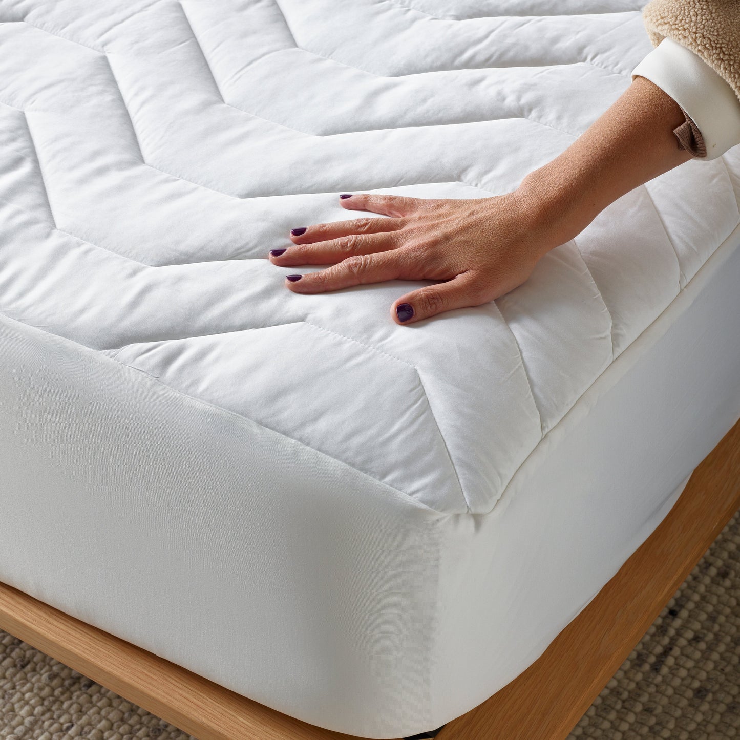 Waterproof Bamboo Quilted Mattress Protector