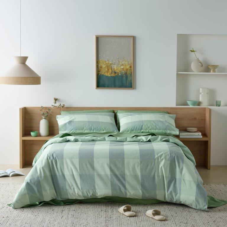 Sage Waterproof quilt cover