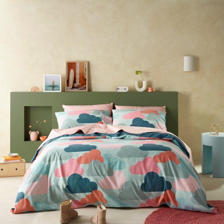 Kids Water Resistant Quilt Cover Set