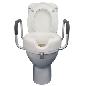 Raised Toilet Seat With Armrest - 5 cm