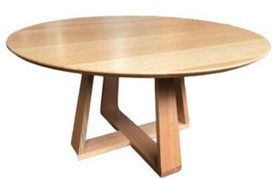 Delta Round Solid Timber Dining Table - Australian Made