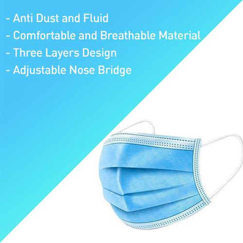 Disposable Medical Masks -  Type 1 - Pack of 50