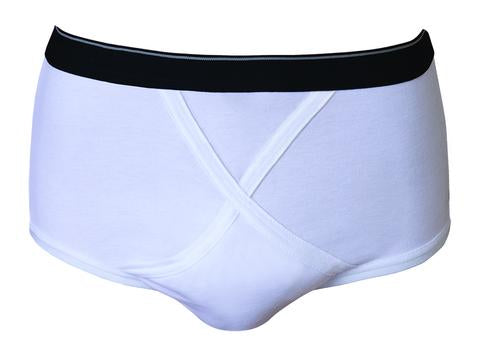 Mens Active Man Flexi X Front Briefs (Sewn in pad)