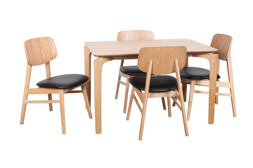Nordic Rectangle Dining Table Collection