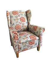 Load image into Gallery viewer, Shania Wing Back Arm Chair - Suitable for Aged Care - Water and Stain Resistant Fabric