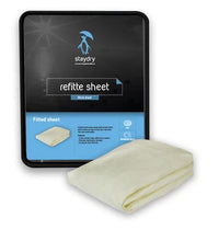 Load image into Gallery viewer, White Refitte Multi-stretch Fitted Sheet